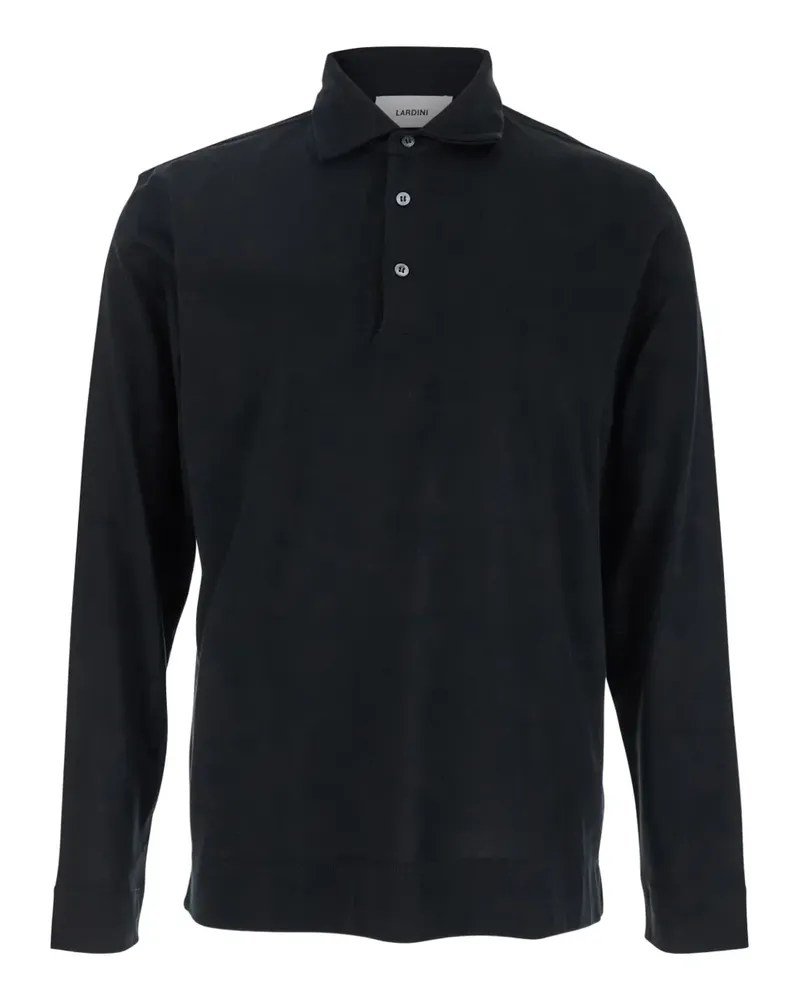 LARDINI Klassisches Poloshirt - Schwarz Schwarz