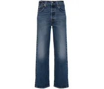 Ribcage Straight Jeans - Blau