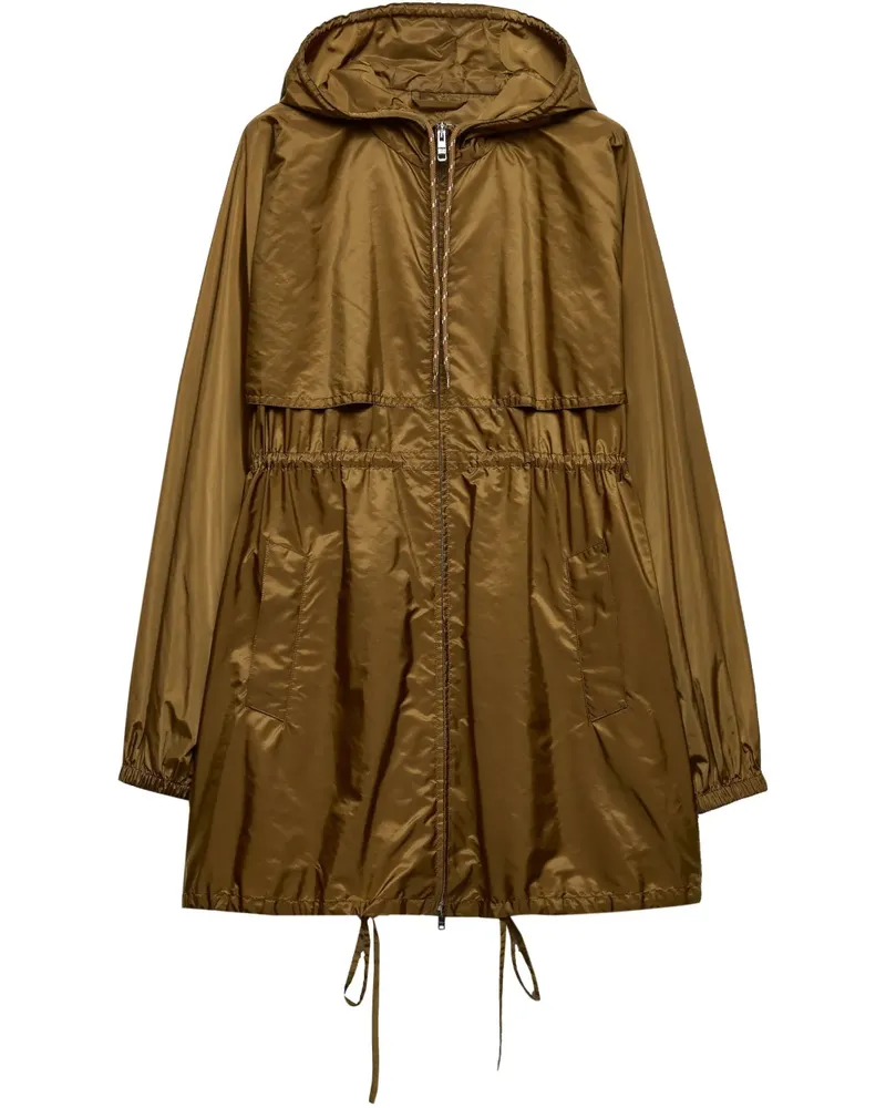 Prada Leichter Regenmantel - Braun Braun
