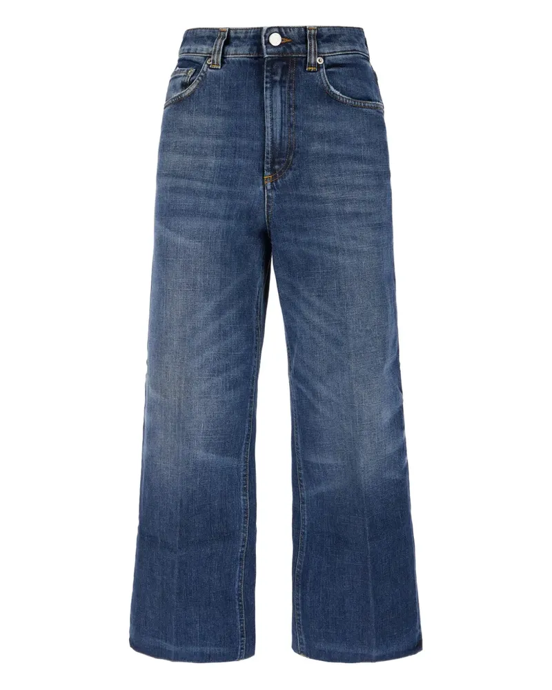 Department 5 Jeans mit Logo-Patch - Blau Blau