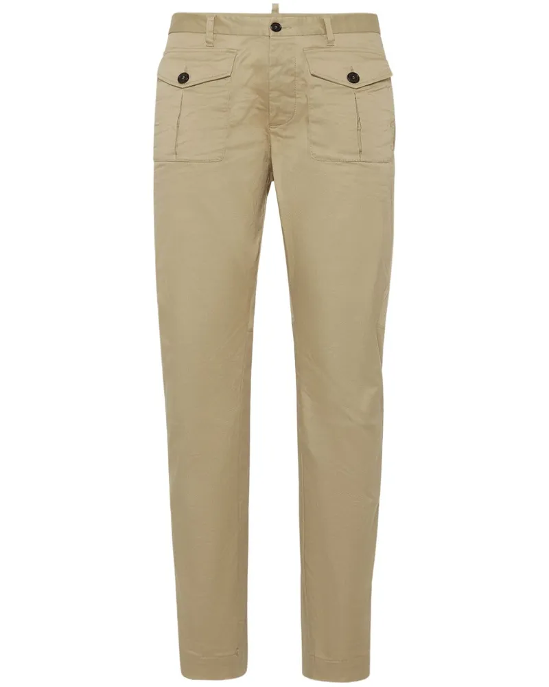 Dsquared2 Klassische Tapered-Hose - Nude Nude