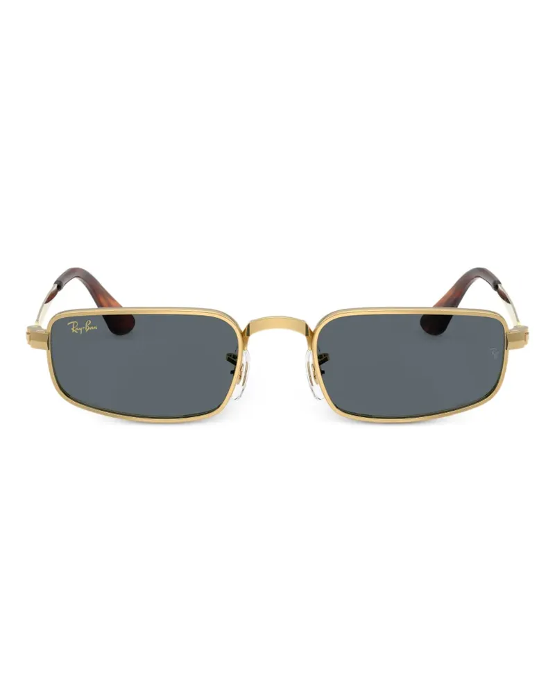 Ray Ban x A$AP Rocky Sonnenbrille mit eckigem Gestell - Gold Gold