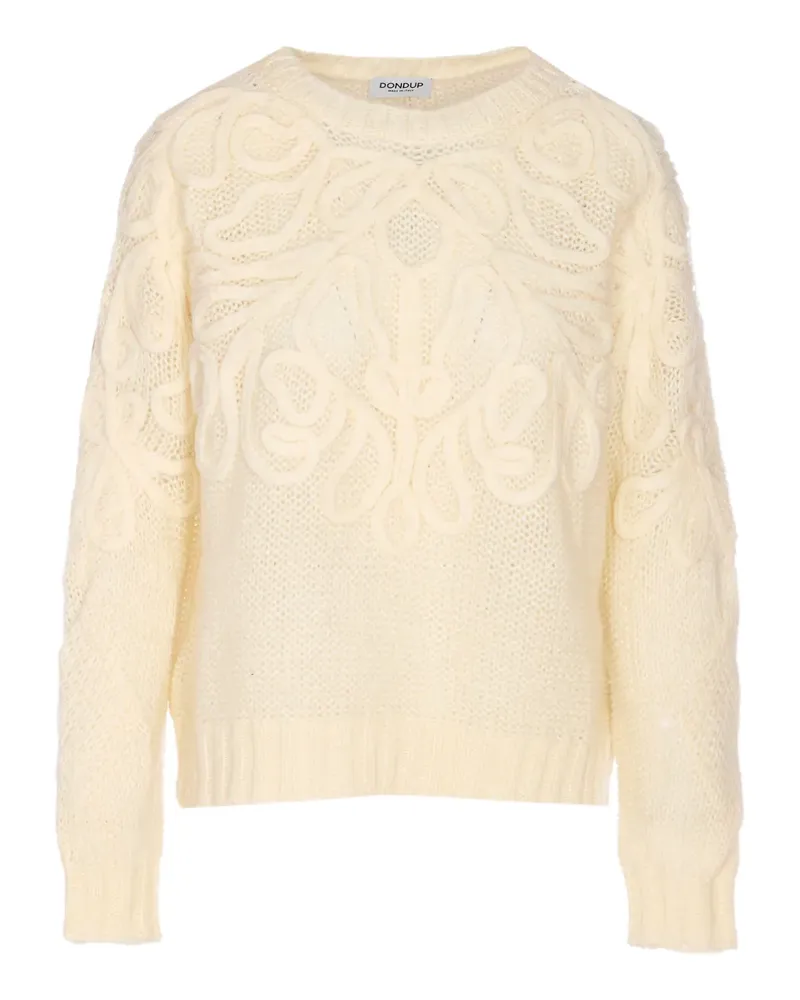 Dondup Bestickter Pullover - Nude Nude