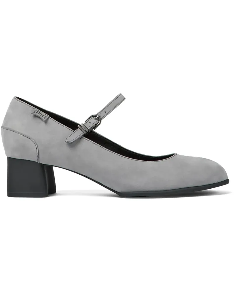 Camper Katie Pumps aus Wildleder 60mm - Grau Grau