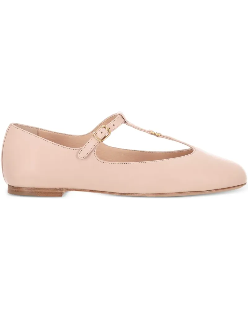 Chloé Marcie hardware ballet flats - Nude Nude