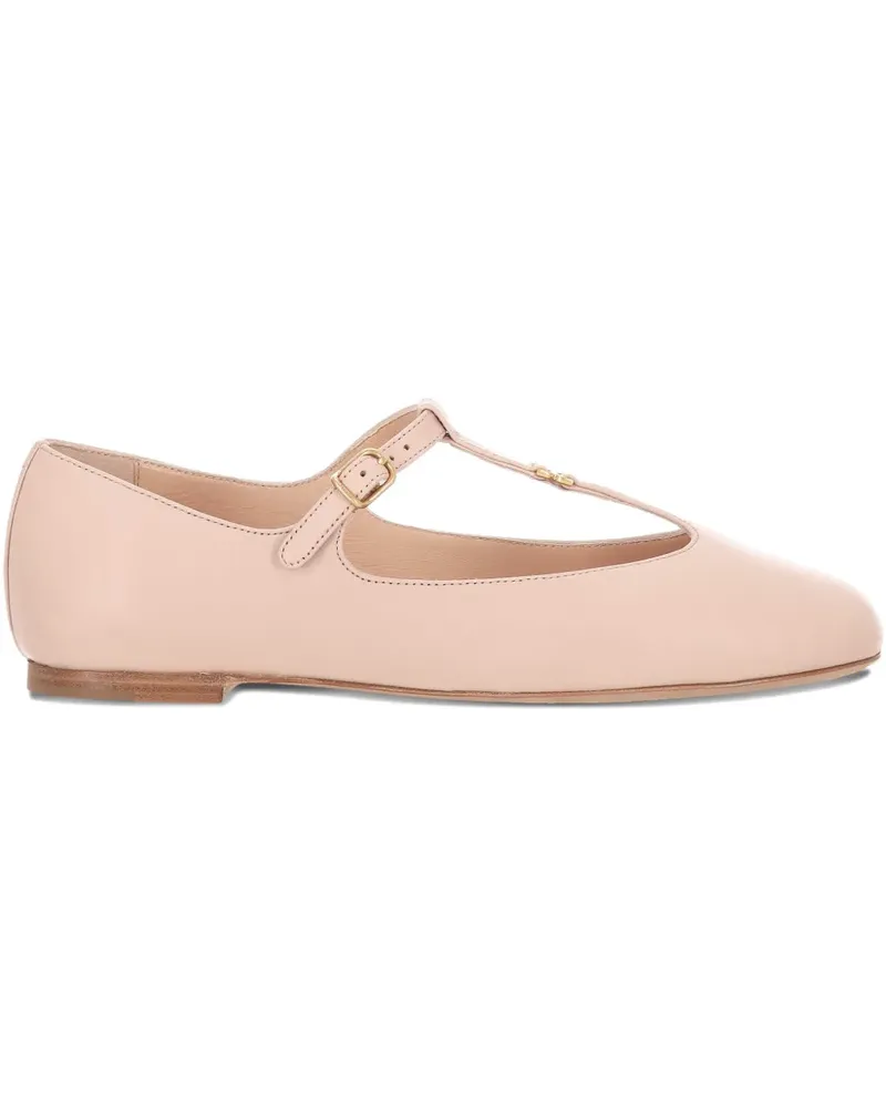 Chloé Marcie hardware ballet flats - Nude Nude