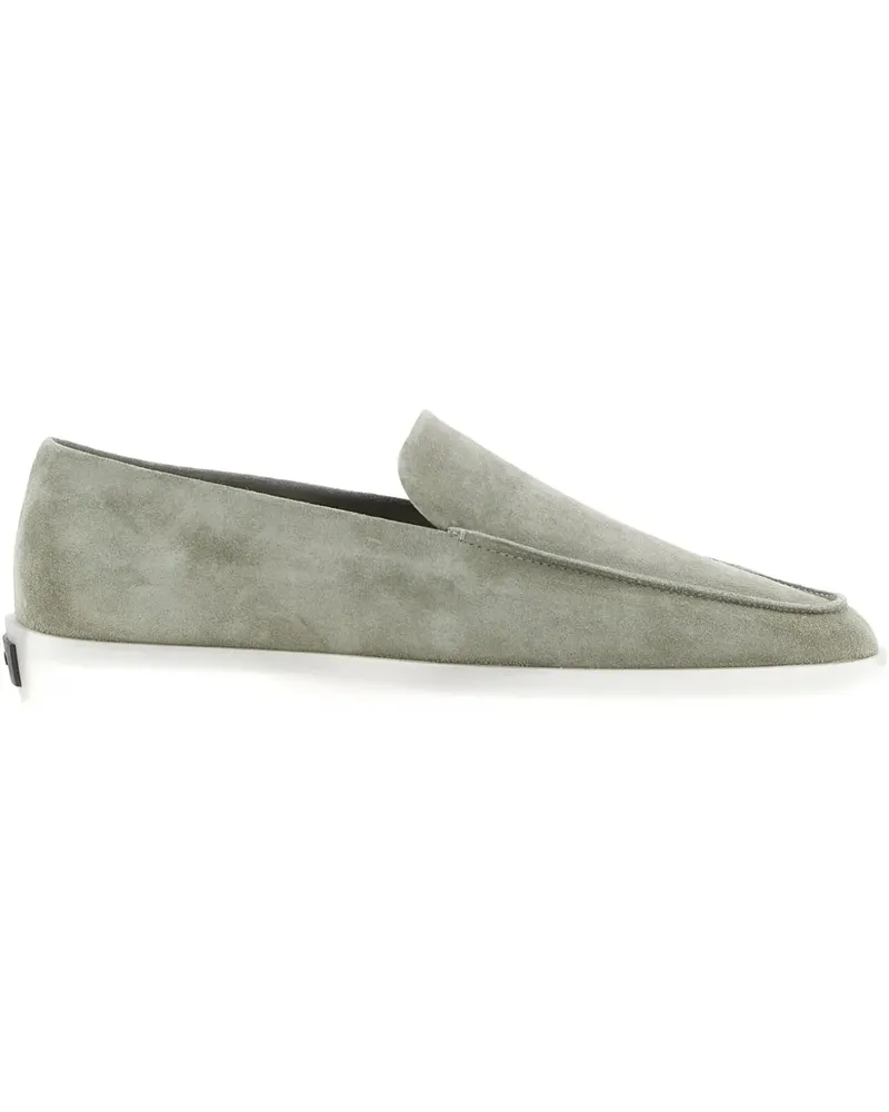 Fear of God Loafer aus Wildleder mit Logo-Patch - Grau Grau