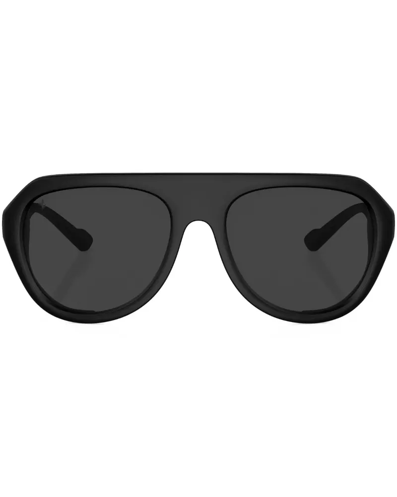 Ferrari Getönte Pilotenbrille - Schwarz Schwarz