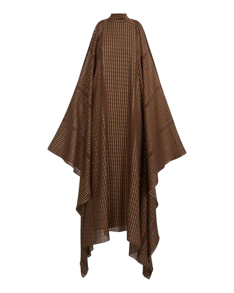 Taller Marmo Gestreiftes Agadez Kaftankleid - Braun Braun