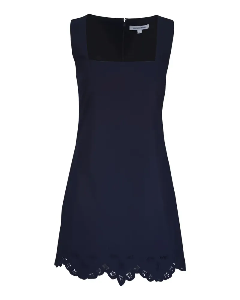 Veronica Beard Kleid mit Lochstickerei - Blau Blau