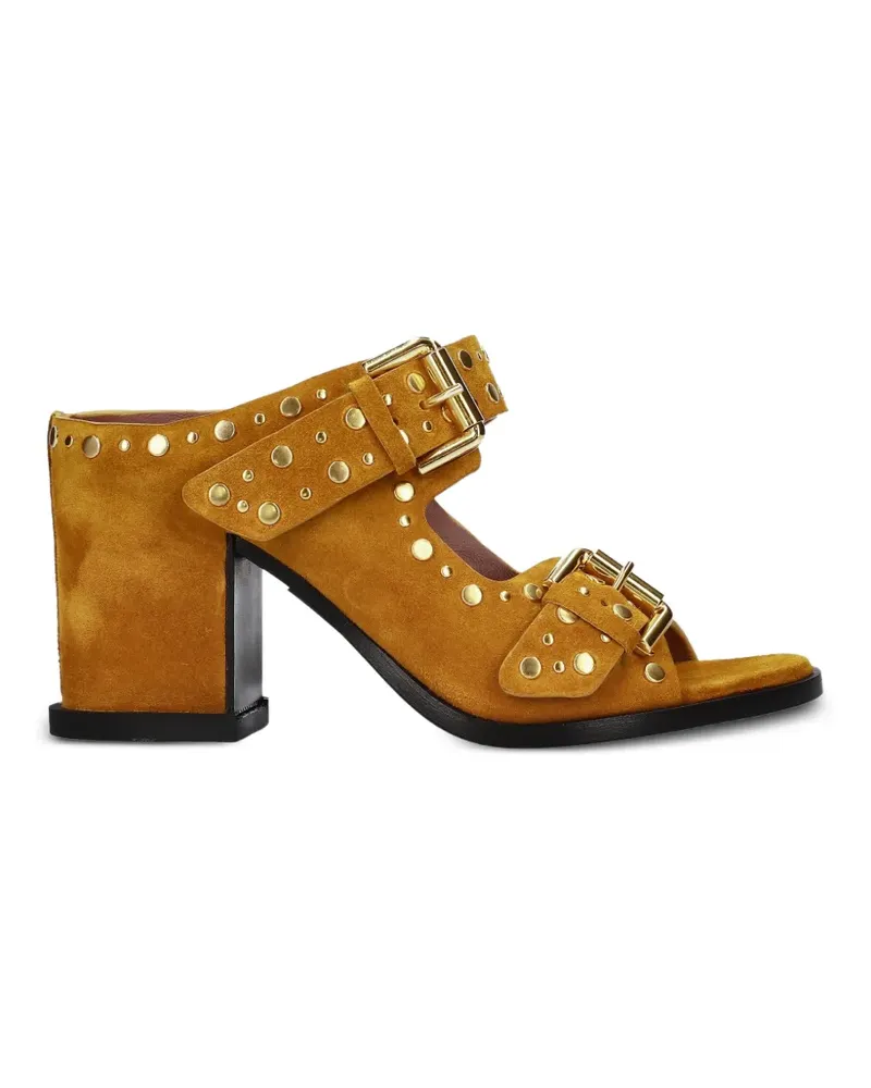 Premiata Sandalen mit Nieten - Gelb Gelb