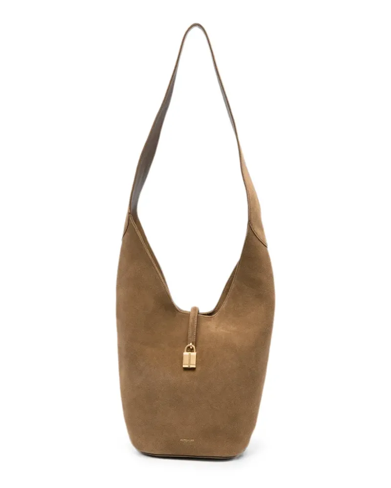DeMELLIER Siena suede shoulder bag - Braun Braun
