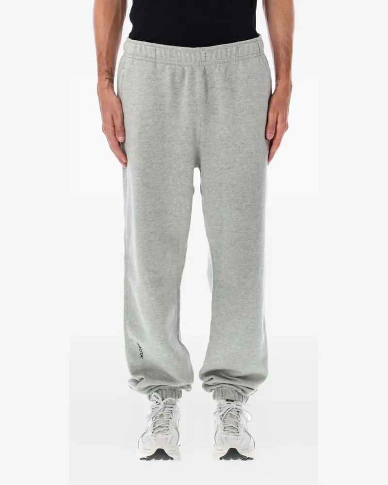 Nike Fleece-Jogginghose mit elastischen Bündchen - Grau Grau