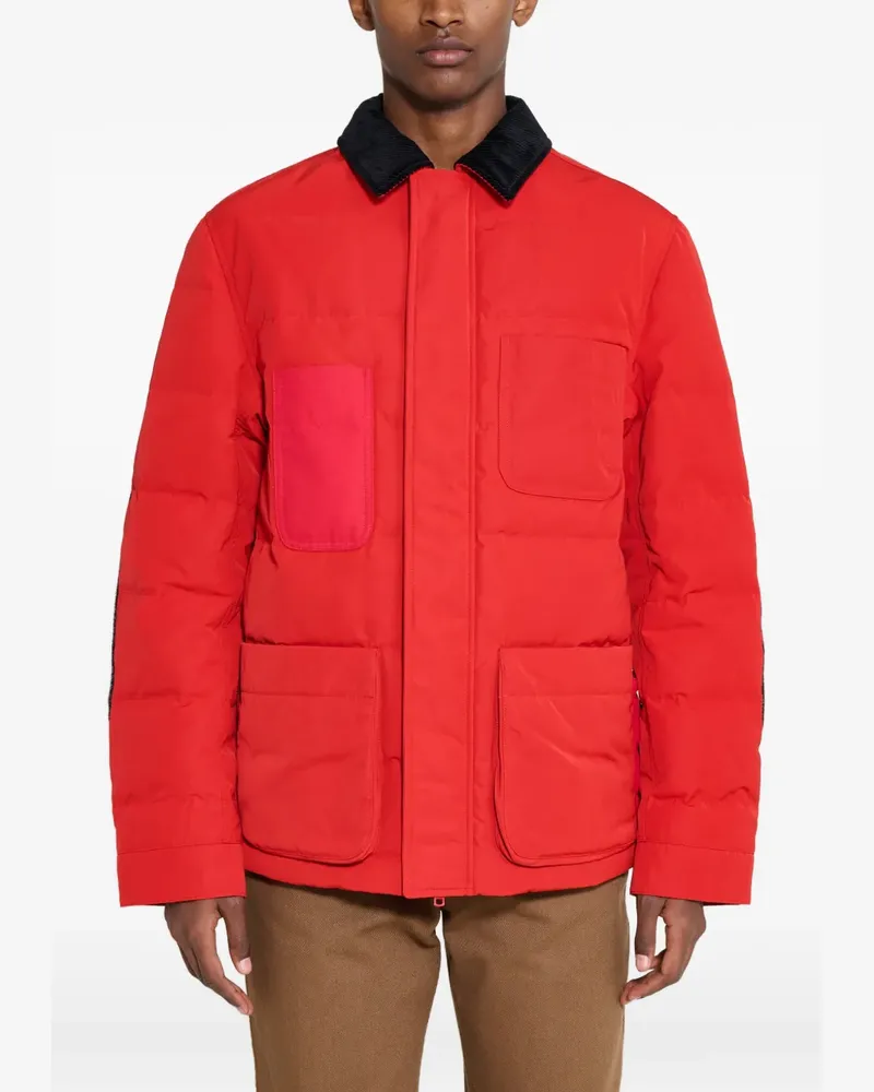 Mammut x JWMAN WR-J913 quilted contrast-collar jacket - Rot Rot
