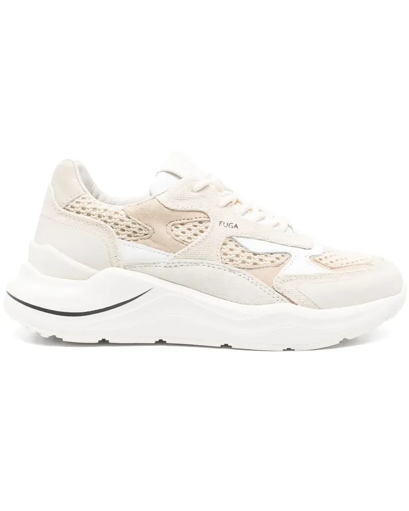 D.A.T.E. Fuga Sneakers - Nude Nude