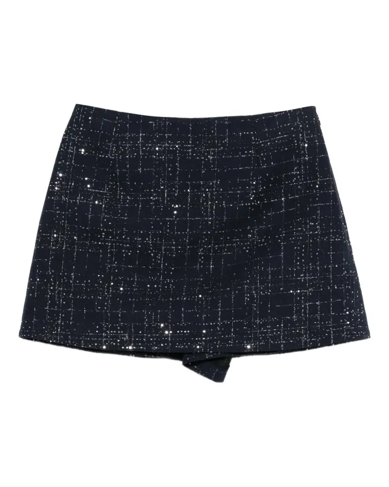 Maje Shorts mit Pailletten - Schwarz Schwarz