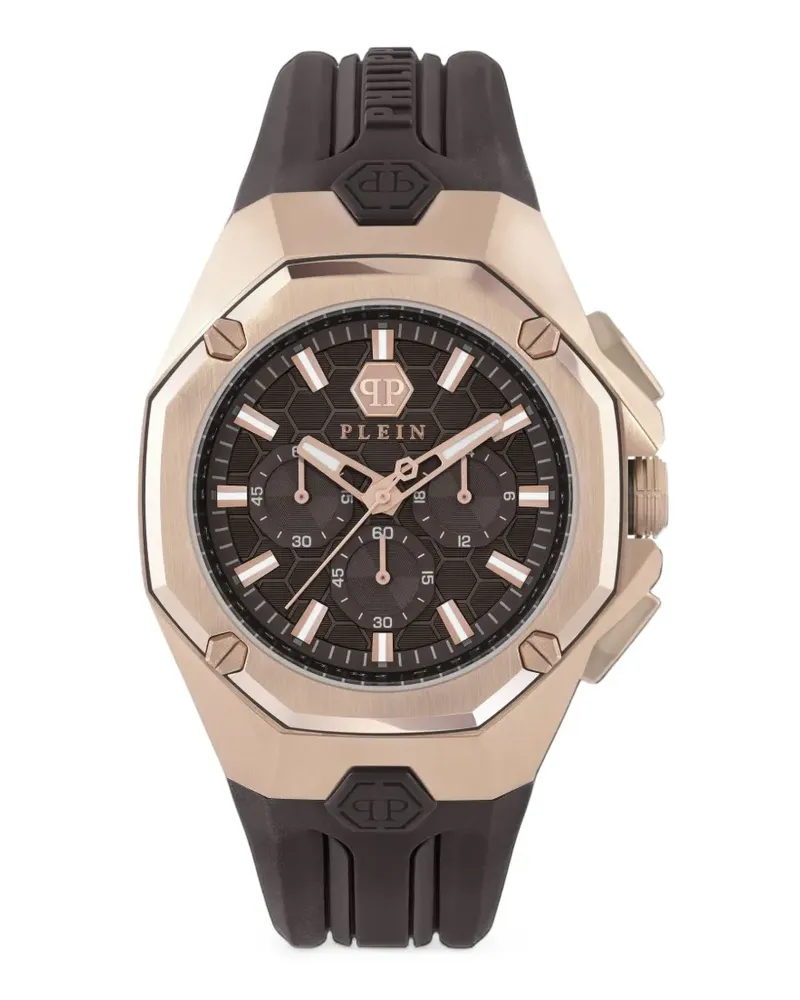 Philipp Plein The Skeleton 44mm watch - Braun Braun