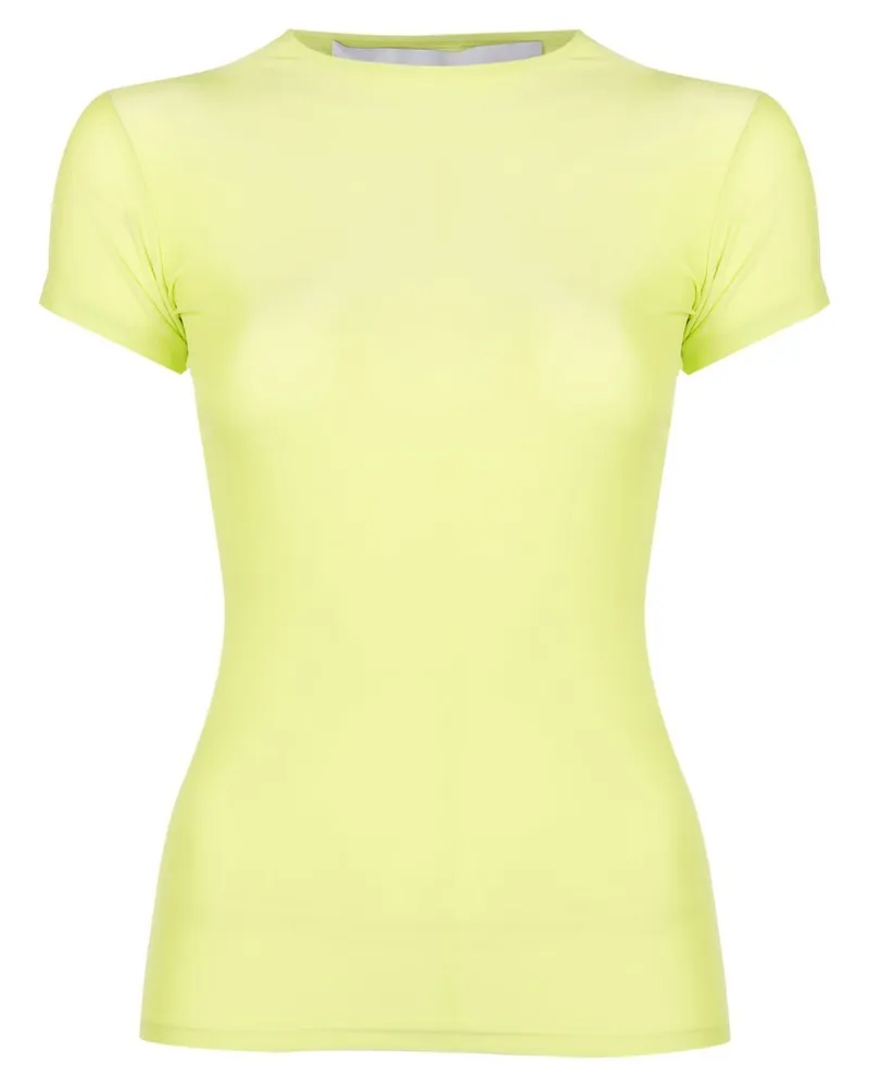 Gloria Coelho Schmales T-Shirt - Grün Grün