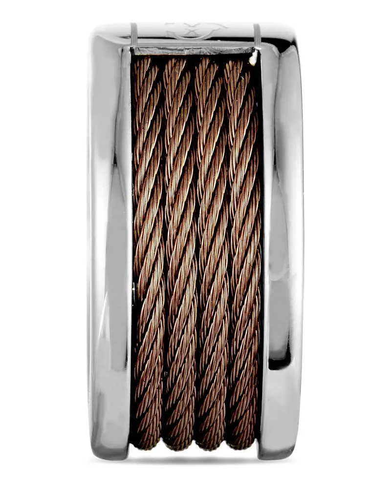 CHARRIOL Forever Ring mit Zopfmuster - Braun Braun