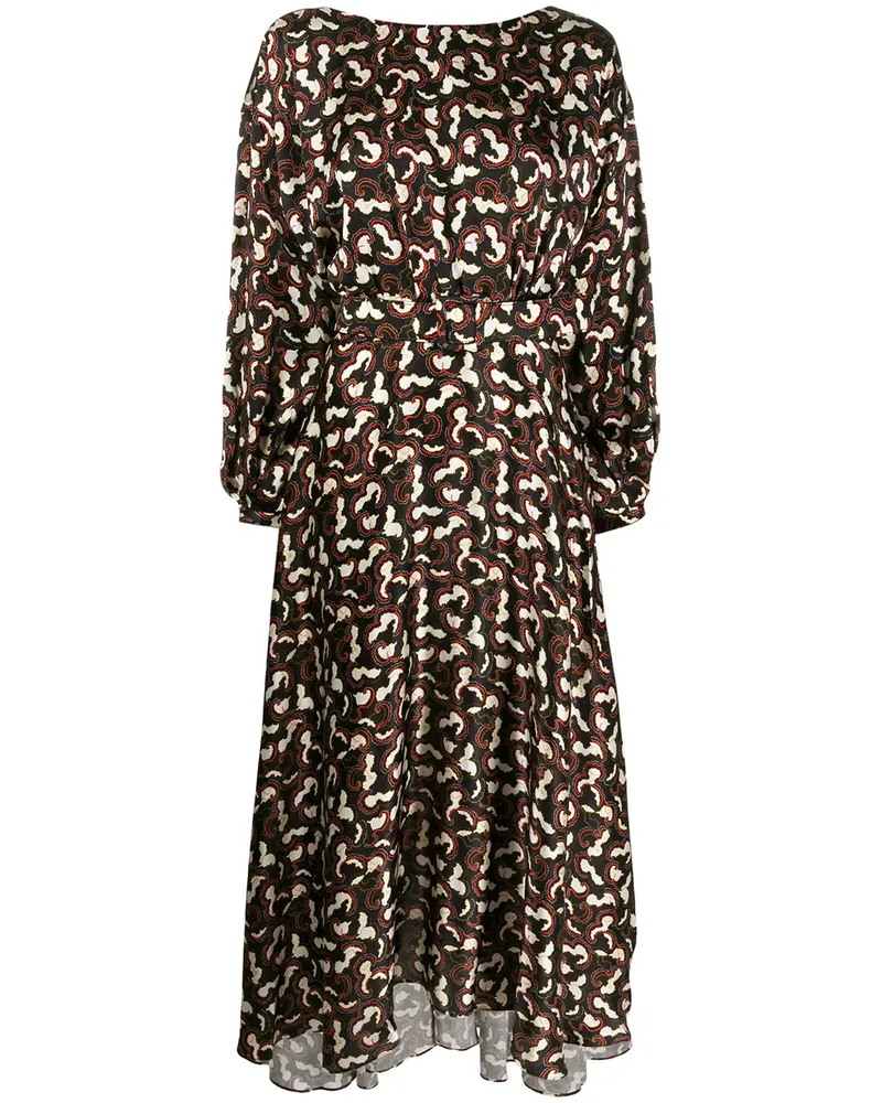 Saloni Daybreak' Kleid - Schwarz Schwarz