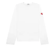 x The Artist Invader Langarmshirt - Weiß