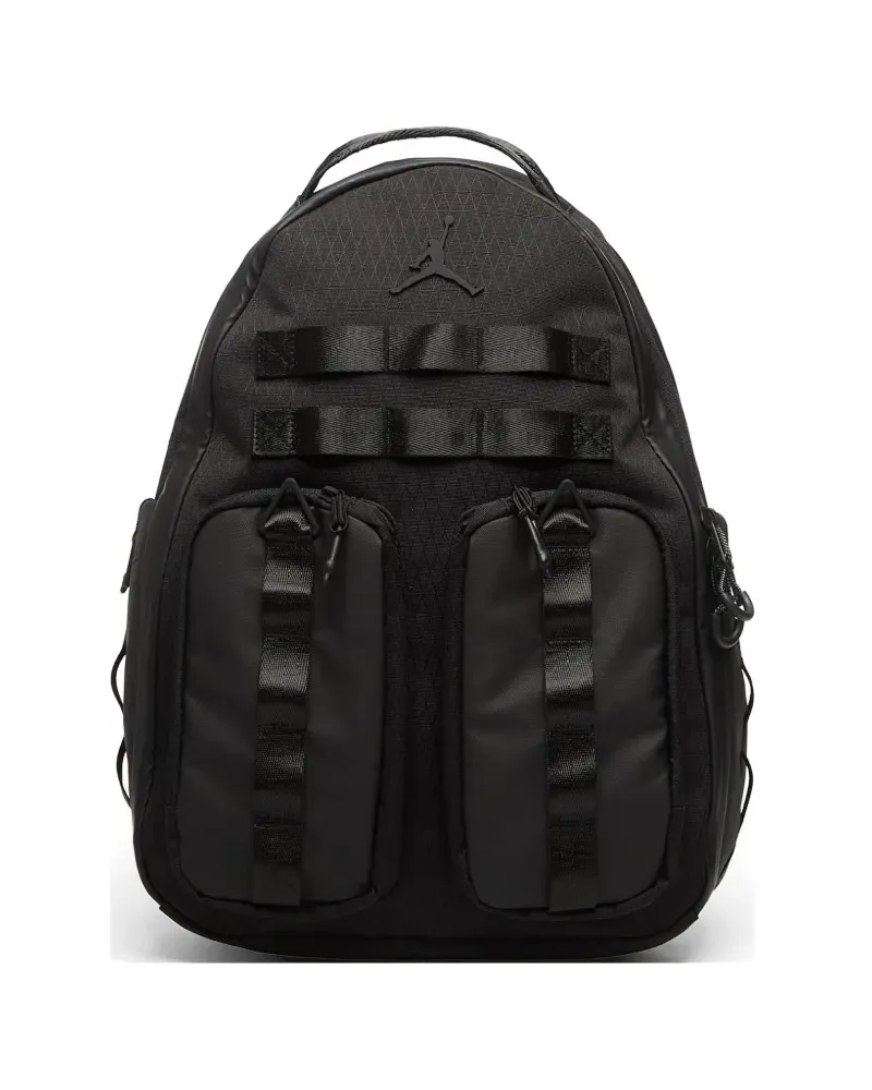 Jordan Jumpman webbing-trim backpack - Schwarz Schwarz