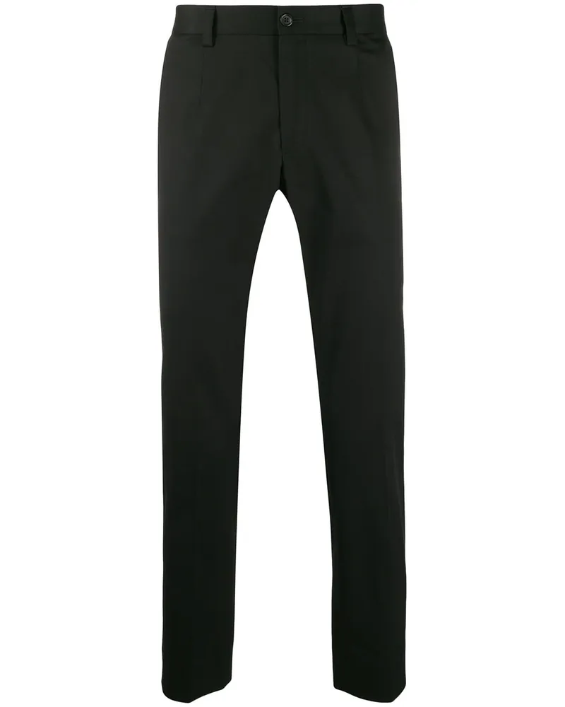 Dolce & Gabbana Klassische Hose - Schwarz Schwarz