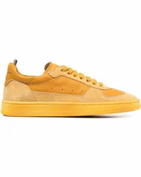 Officine Creative Italia Zweifarbige Sneakers Gelb