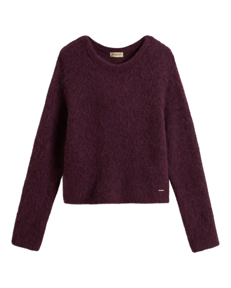 Woolrich Pullover mit Rundhalsausschnitt - Rot Rot