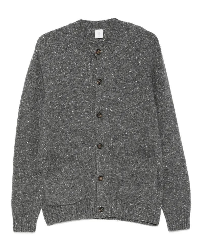 Eleventy Melierter Cardigan - Grau Grau