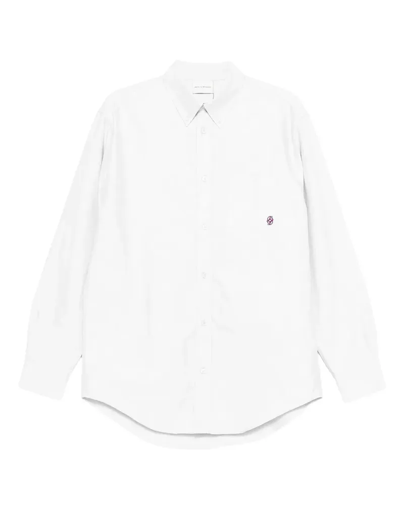 Drôle de Monsieur La Chemise Oxford-Hemd - Weiß Weiß