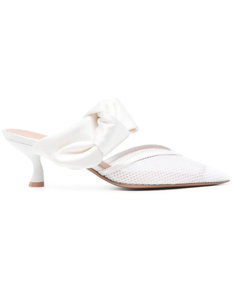 Malone Souliers Marie Mules 45mm - Weiß Weiß