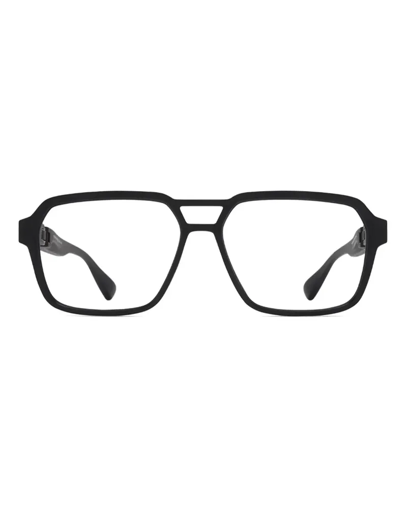 Mykita square-frame glasses - Schwarz Schwarz