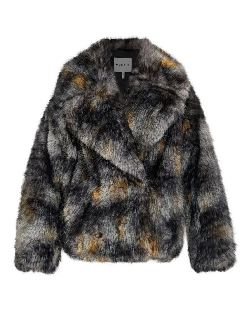 MUNTHE buttoned jacket - Grau Grau
