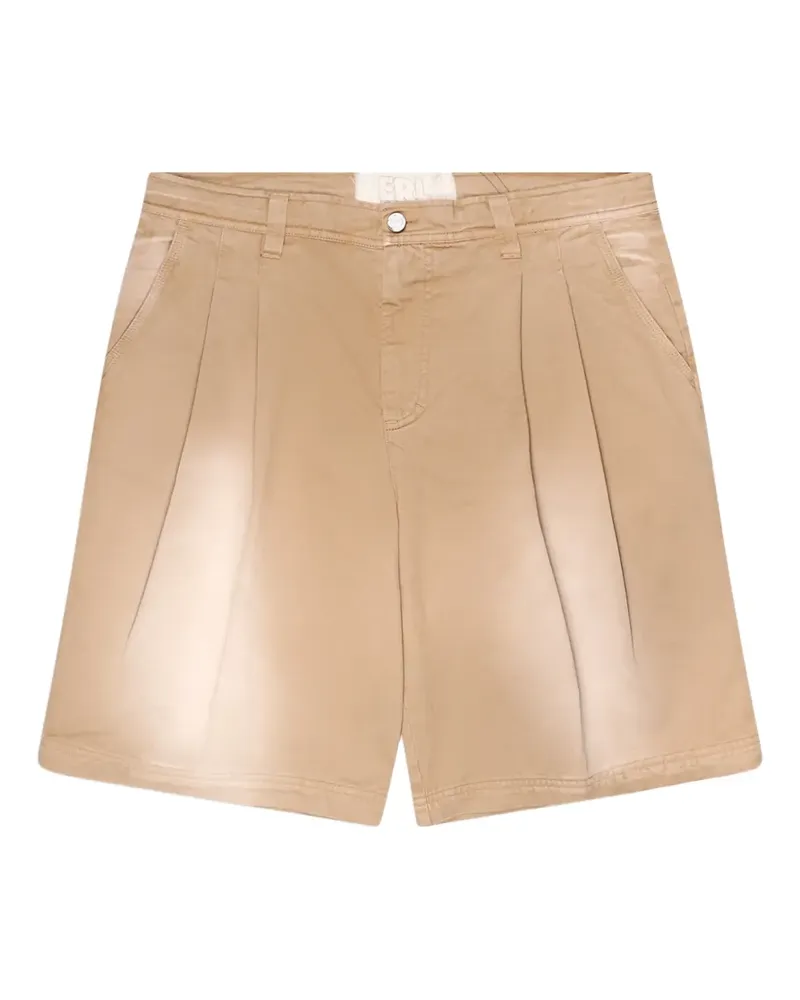 ERL Shorts im Distressed-Look - Nude Nude