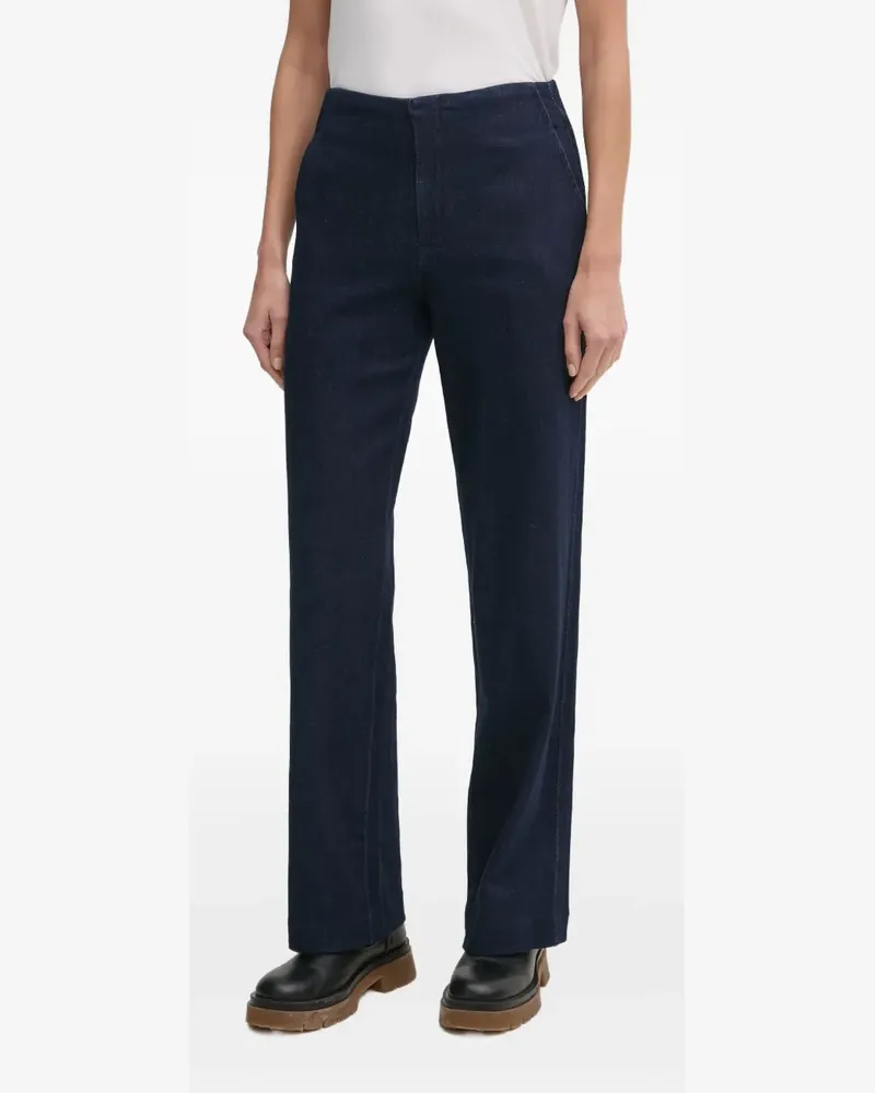 DKNY textured straight-leg jeans - Blau Blau
