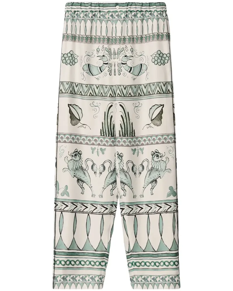 Fabiana Filippi Gerade Hose mit Print - Nude Nude