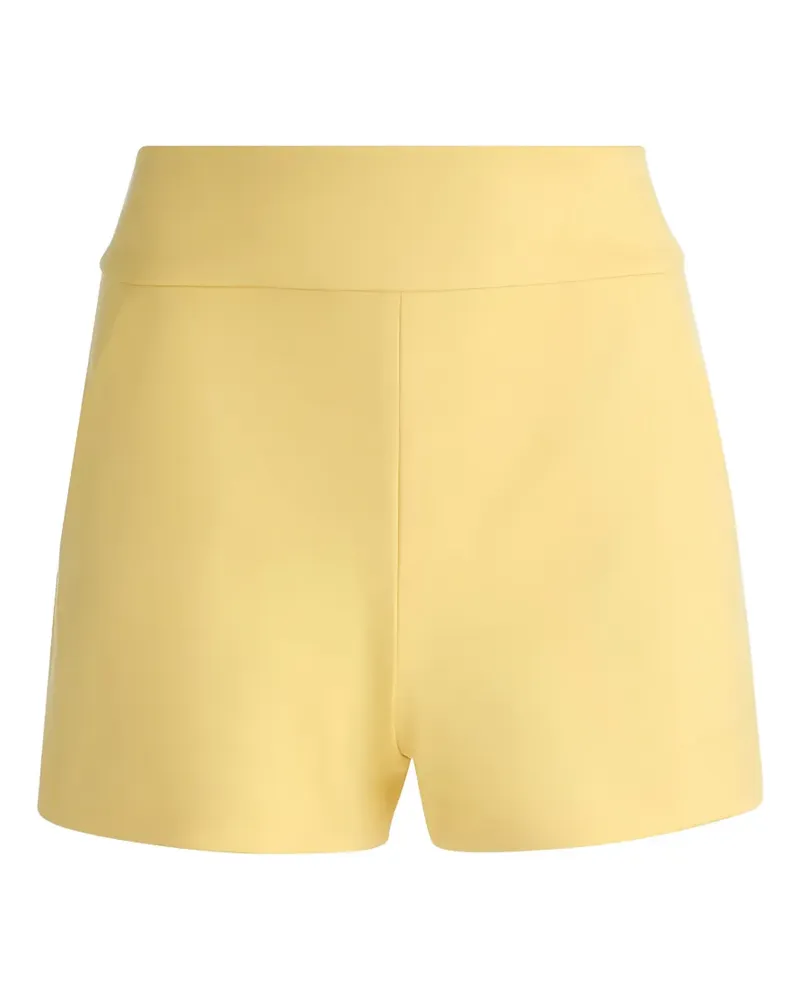 Alice + Olivia Donald Shorts mit hohem Bund - Gelb Gelb