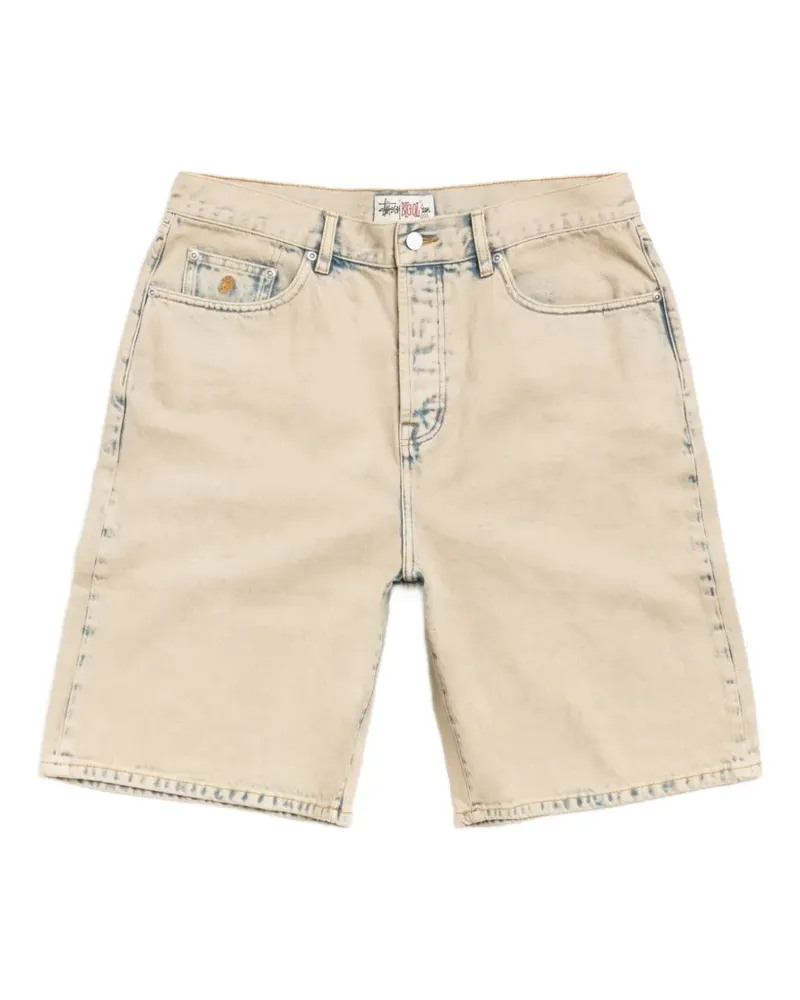 Stüssy Big Ol' denim shorts - Nude Nude