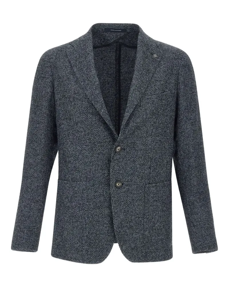 Tagliatore Strukturiertes Sakko - Blau Blau