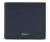 Capitol Portemonnaie aus strukturiertem Leder - Blau