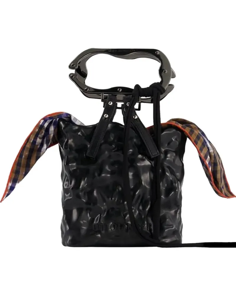 OTTOLINGER logo-embossed mini bag - Schwarz Schwarz