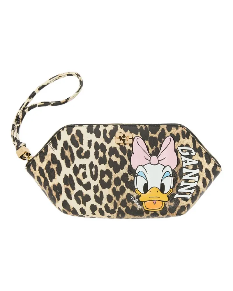 Ganni x Disney Daisy Duck makeup bag - Nude Nude