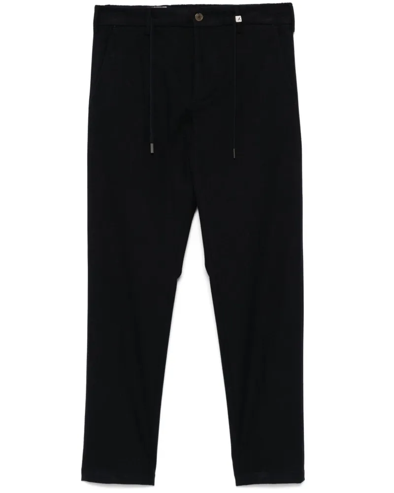 MYTHS Hose aus Flanell - Blau Blau