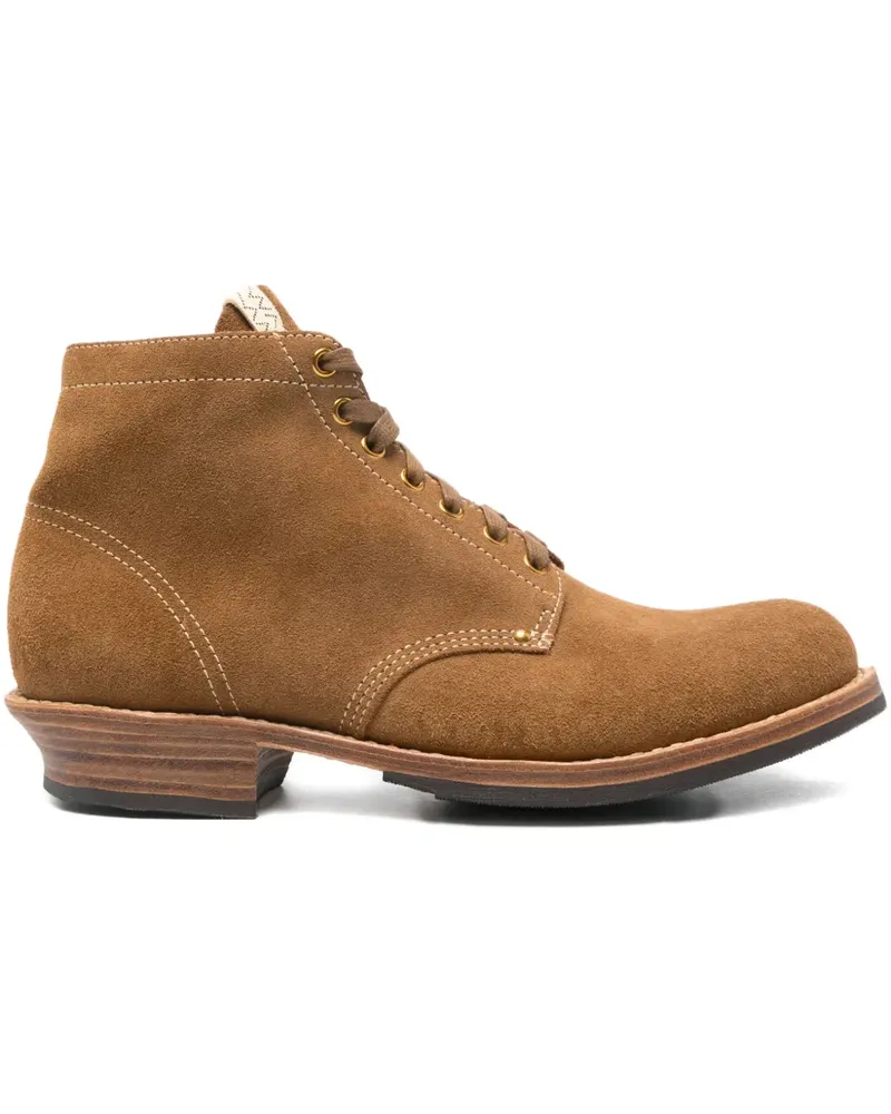 Visvim Brigadier Schnürstiefel aus Wildleder - Braun Braun
