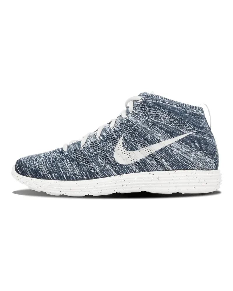 Nike Lunar Flyknit Chukka Sneakers - Blau Blau