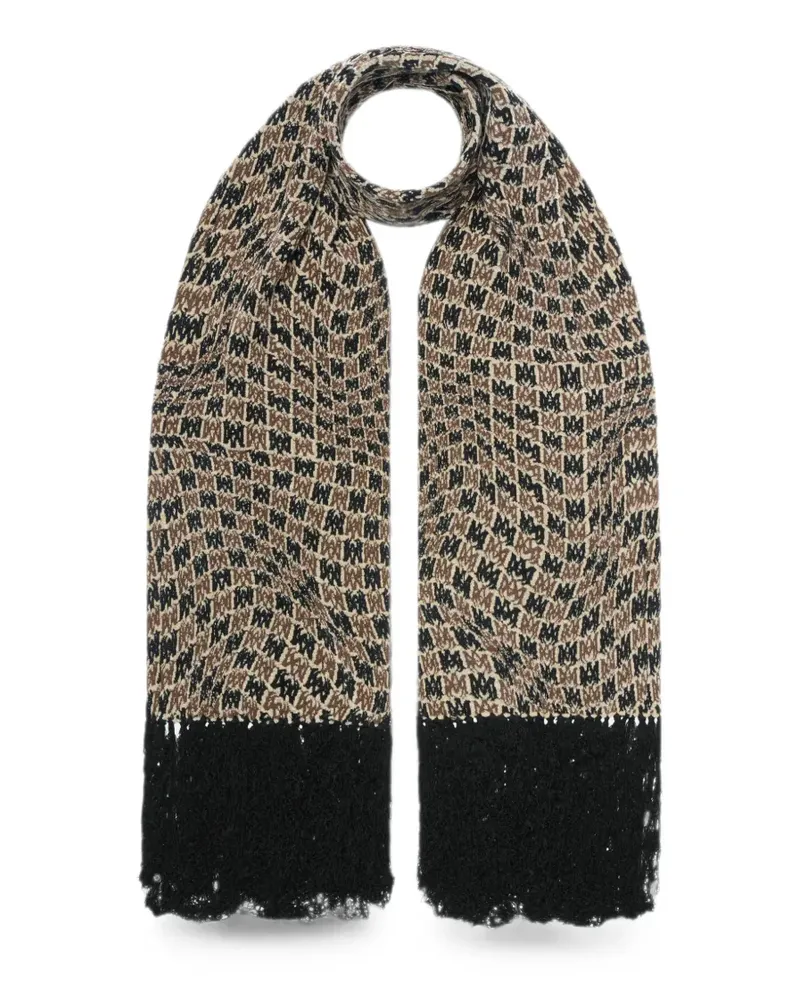 Amiri MA Swirl scarf - Nude Nude
