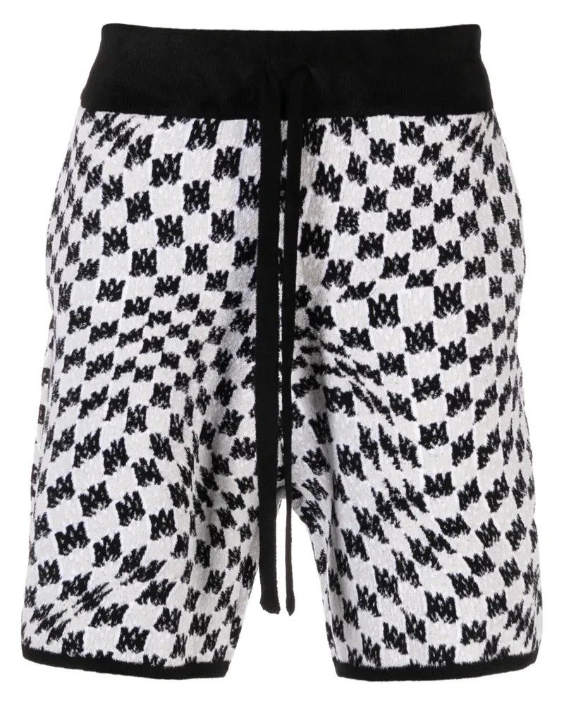 Amiri Bermudas mit Logo-Print - Weiß Weiß