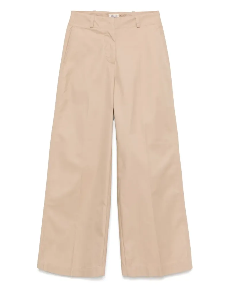 Baum und Pferdgarten Hose mit Logo-Stickerei - Nude Nude