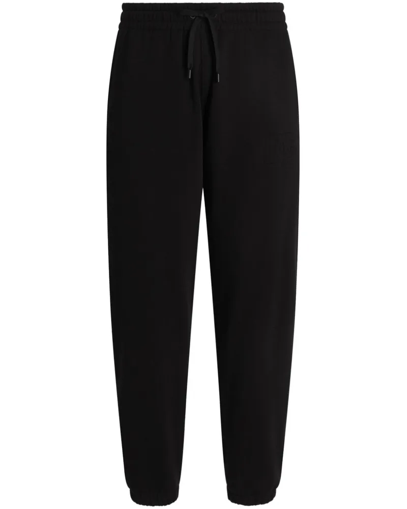 Dolce & Gabbana Jogginghose mit Kordelzug - Schwarz Schwarz